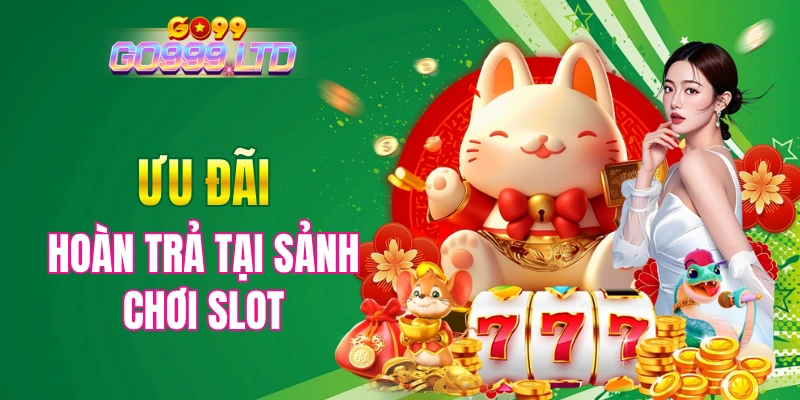 Khuyến mãi hoàn trả tại sảnh chơi Slot 